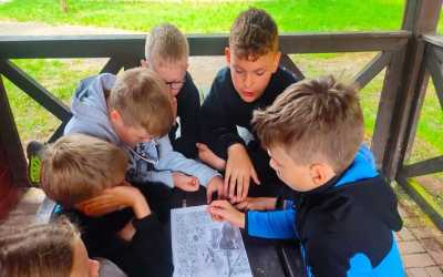 Obóz młodzieżowy, Muszyna - Obóz detektywistyczny OW Kolejarz, 10 dni 9-14 lat